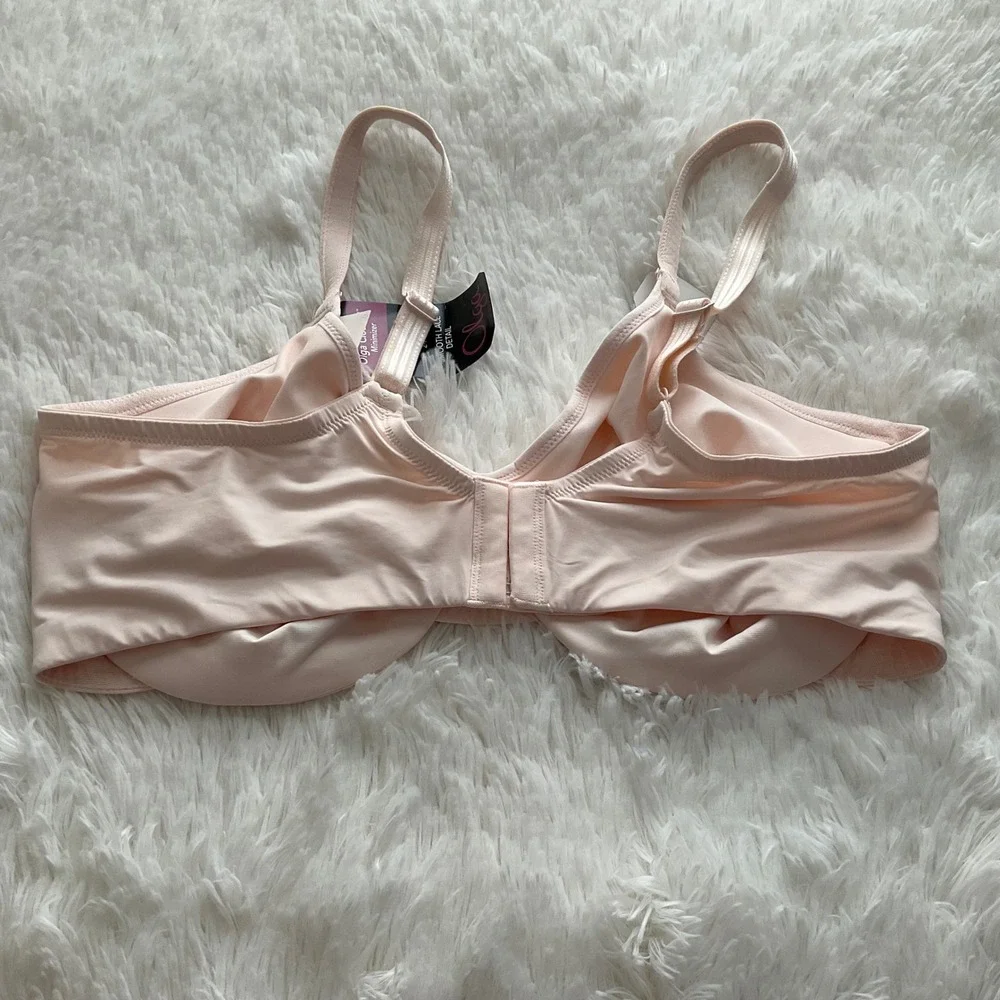 Olga Cloud 9 Minimizer Super Soft Lace Detail Bra - Size 38D - NEW
